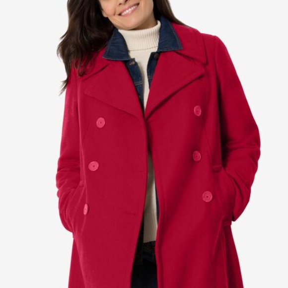 Tudor Court Jackets & Coats Tudor Court Bright Pink Double Breasted